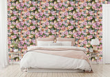 York Deirdre Pink Floral Wallpaper