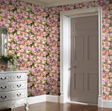 York Deirdre Pink Floral Wallpaper