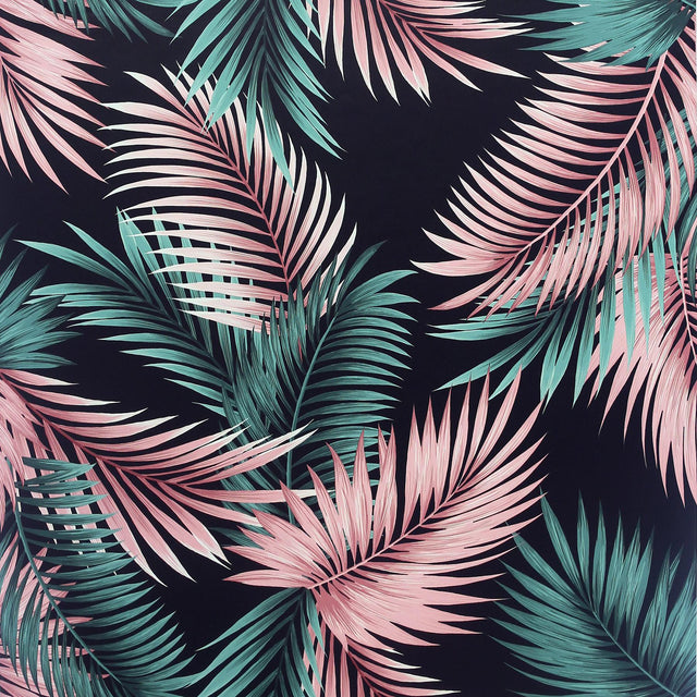 York Eliza Sea Green Palm Fronds Wallpaper