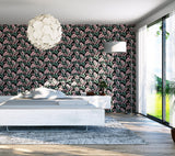 York Eliza Sea Green Palm Fronds Wallpaper