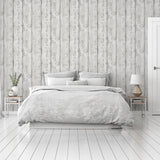 York Ambrose Grey Wood Plank Wallpaper
