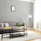 York Victor Grey Plaster Wallpaper