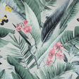 York Miriam Grey Tropical Wallpaper