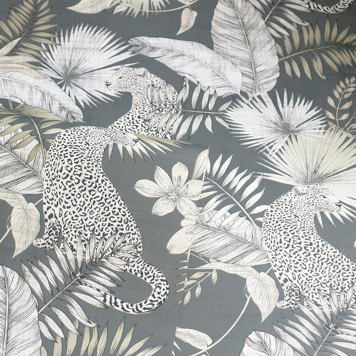 York Maude Neutral Tropical Wallpaper