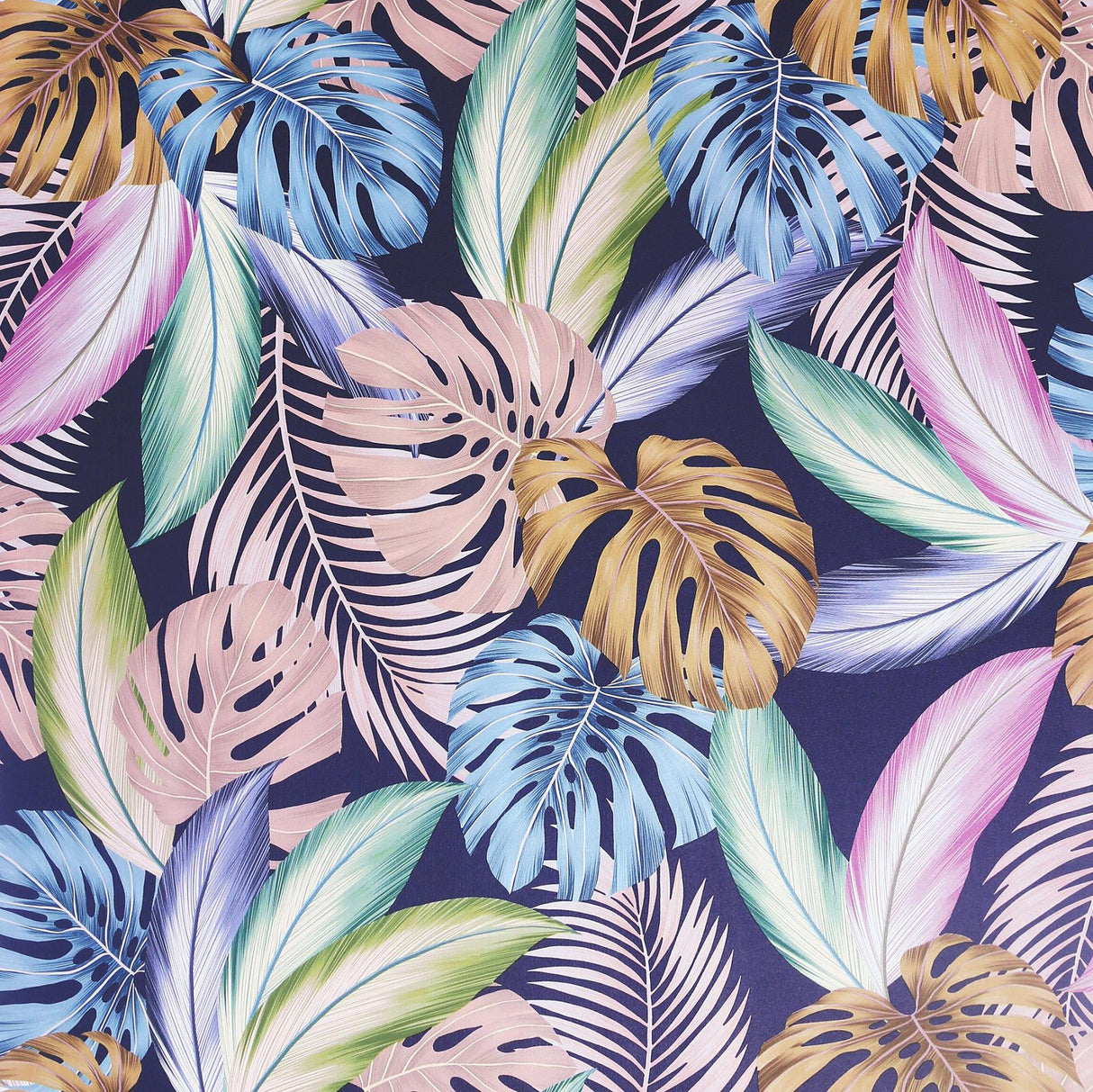 York Vivette Multicolor Hot Tropic Wallpaper