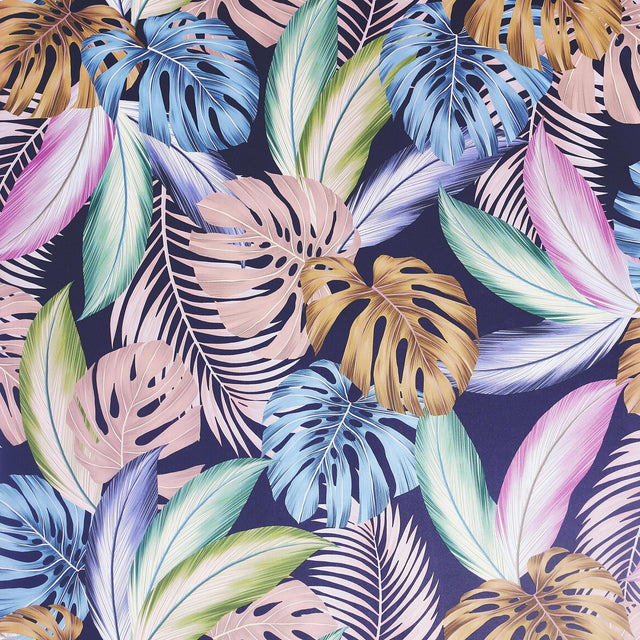 York Vivette Multicolor Hot Tropic Wallpaper