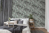 York Alice Mint Greenhouse Wallpaper