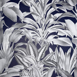 York Alice Navy Greenhouse Wallpaper