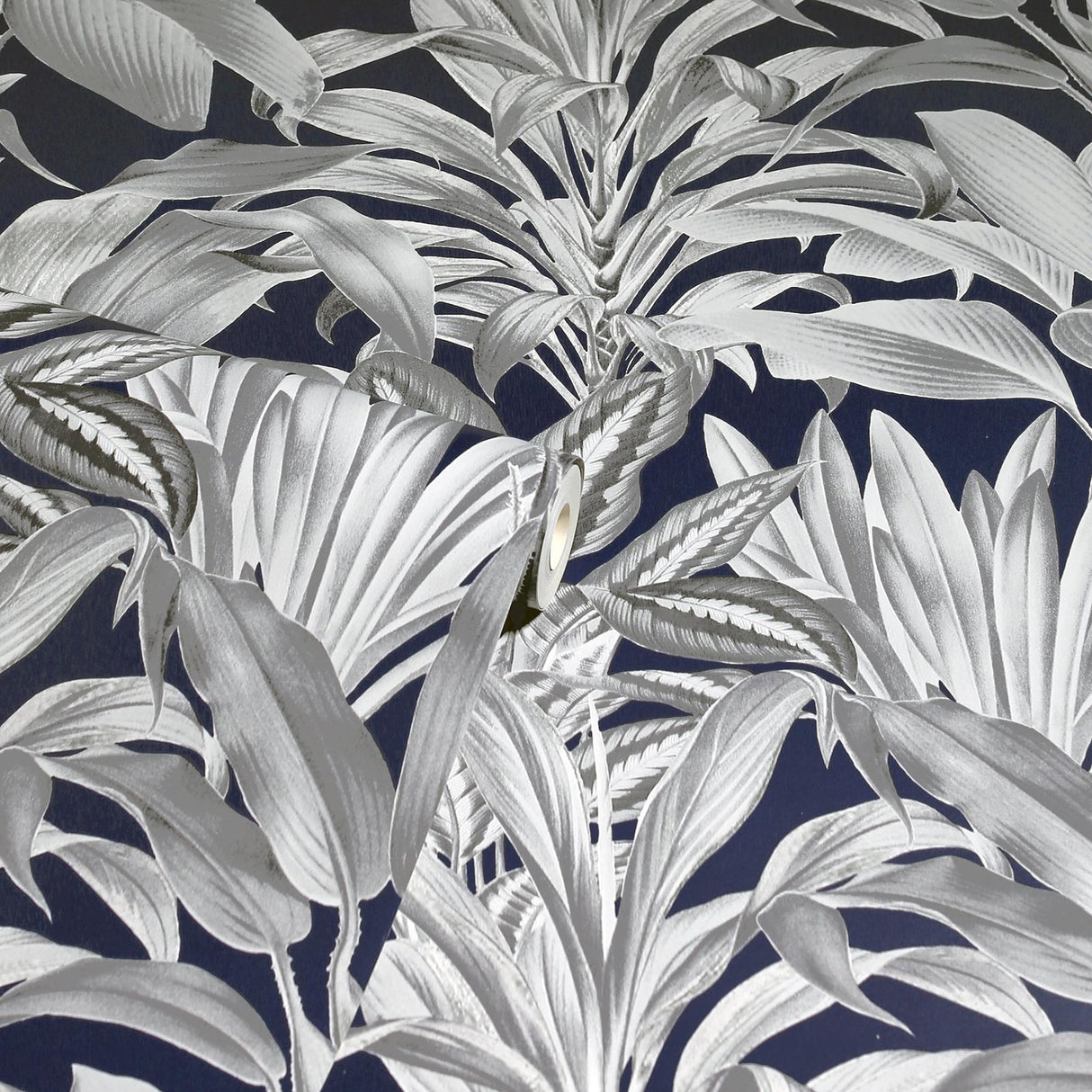 York Alice Navy Greenhouse Wallpaper