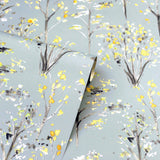 York Mayumi Yellow Birch Grove Wallpaper