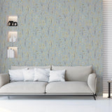 York Mayumi Yellow Birch Grove Wallpaper