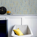 York Mayumi Yellow Birch Grove Wallpaper