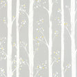 York Florence Grey Forest Wallpaper