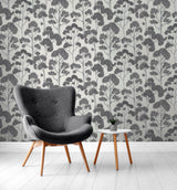 York Blanche Silver Trees Wallpaper