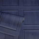 York Bellamy Navy Wooden Panel Wallpaper