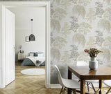 York Midori Neutral Trees Wallpaper