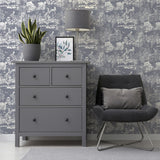 York Hattie Navy Meadow Hare Wallpaper