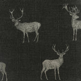 York Hank Charcoal Stag Wallpaper