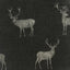 York Hank Charcoal Stag Wallpaper