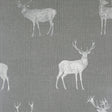 York Hank Grey Stag Wallpaper