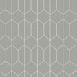 York Orson Grey Trellis Wallpaper