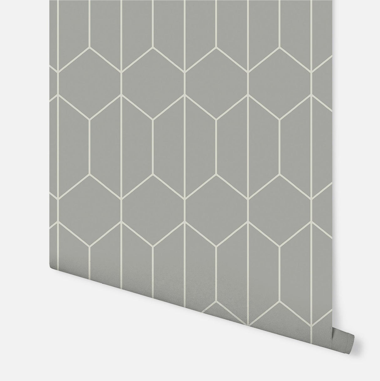 York Orson Grey Trellis Wallpaper