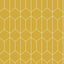 York Orson Yellow Trellis Wallpaper
