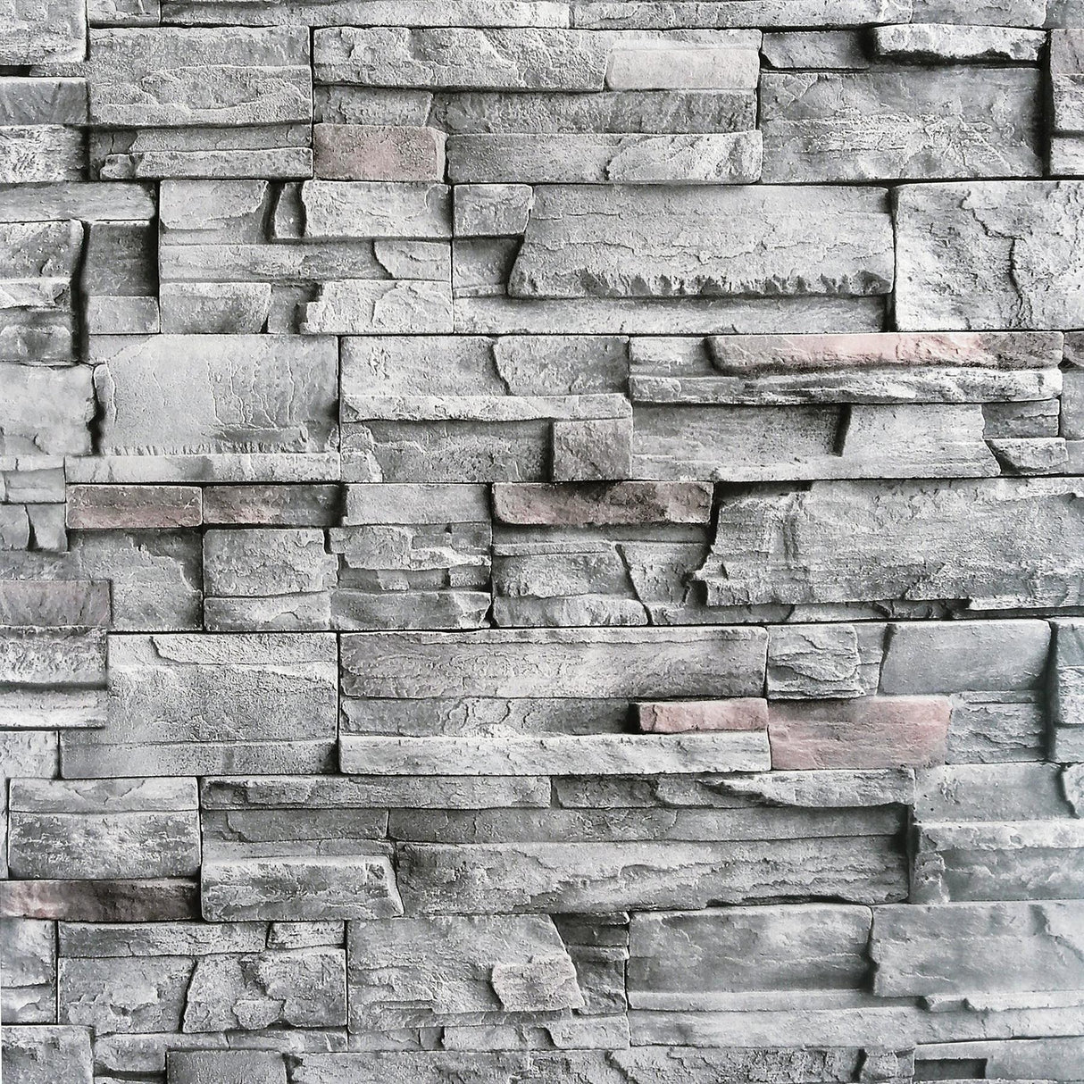 York Cornell Grey Slate Wall Wallpaper