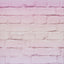 York Winifred Pink Ombre Brick Wallpaper
