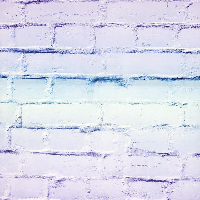 York Winifred Lavender Ombre Brick Wallpaper