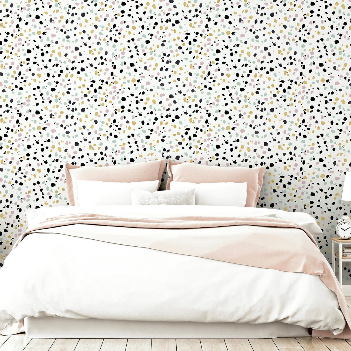 York Floyd Multicolor Terrazzo Wallpaper