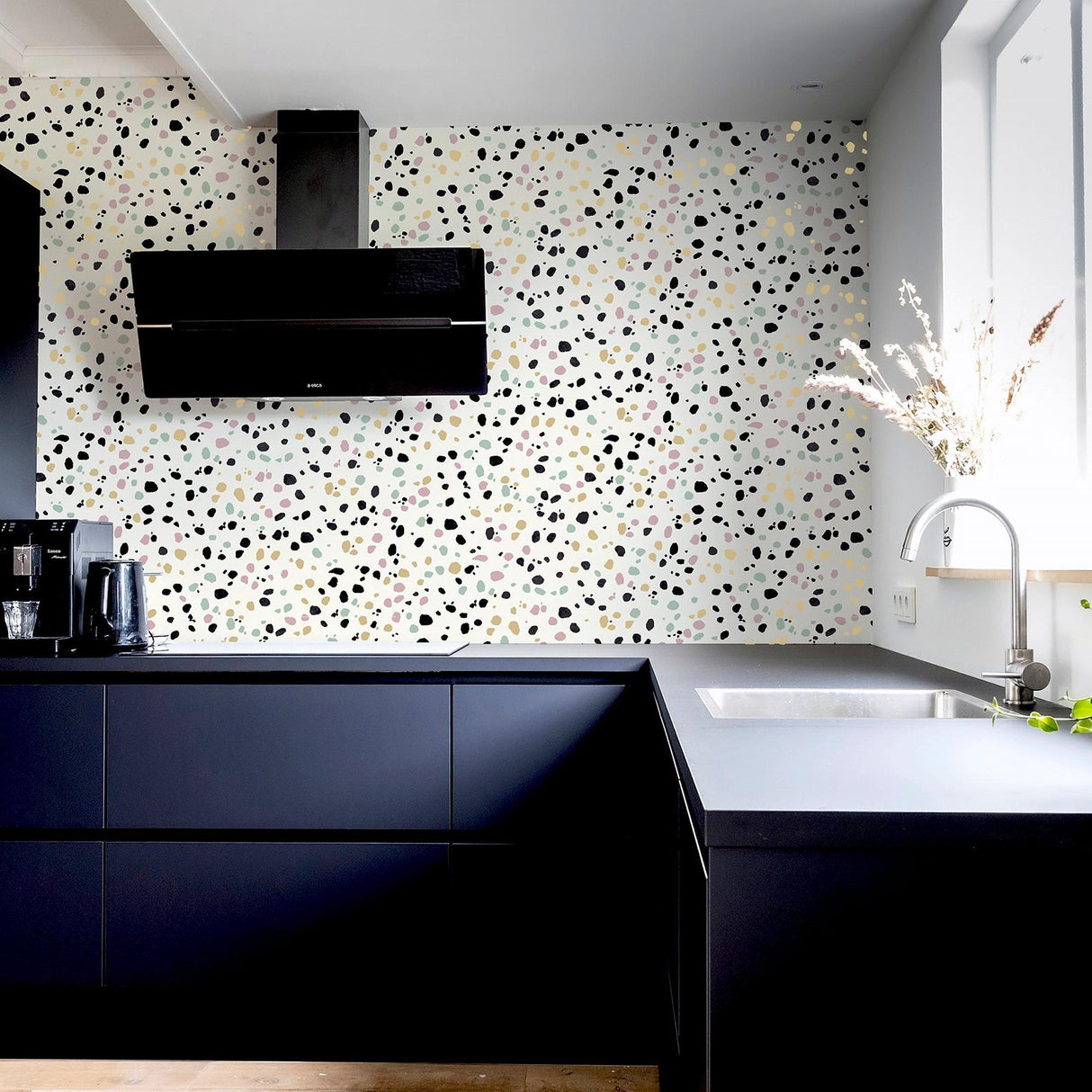 York Floyd Multicolor Terrazzo Wallpaper