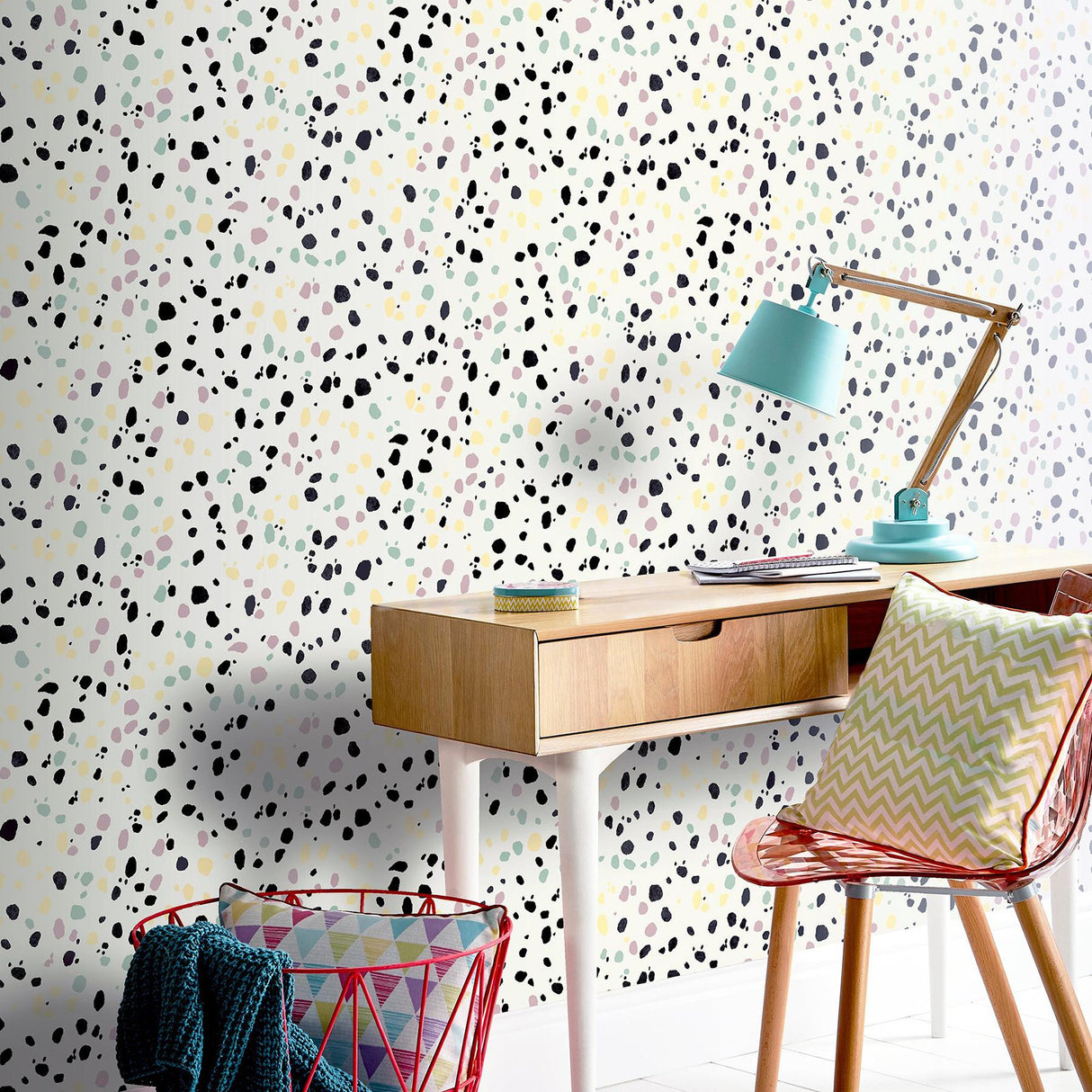 York Floyd Multicolor Terrazzo Wallpaper