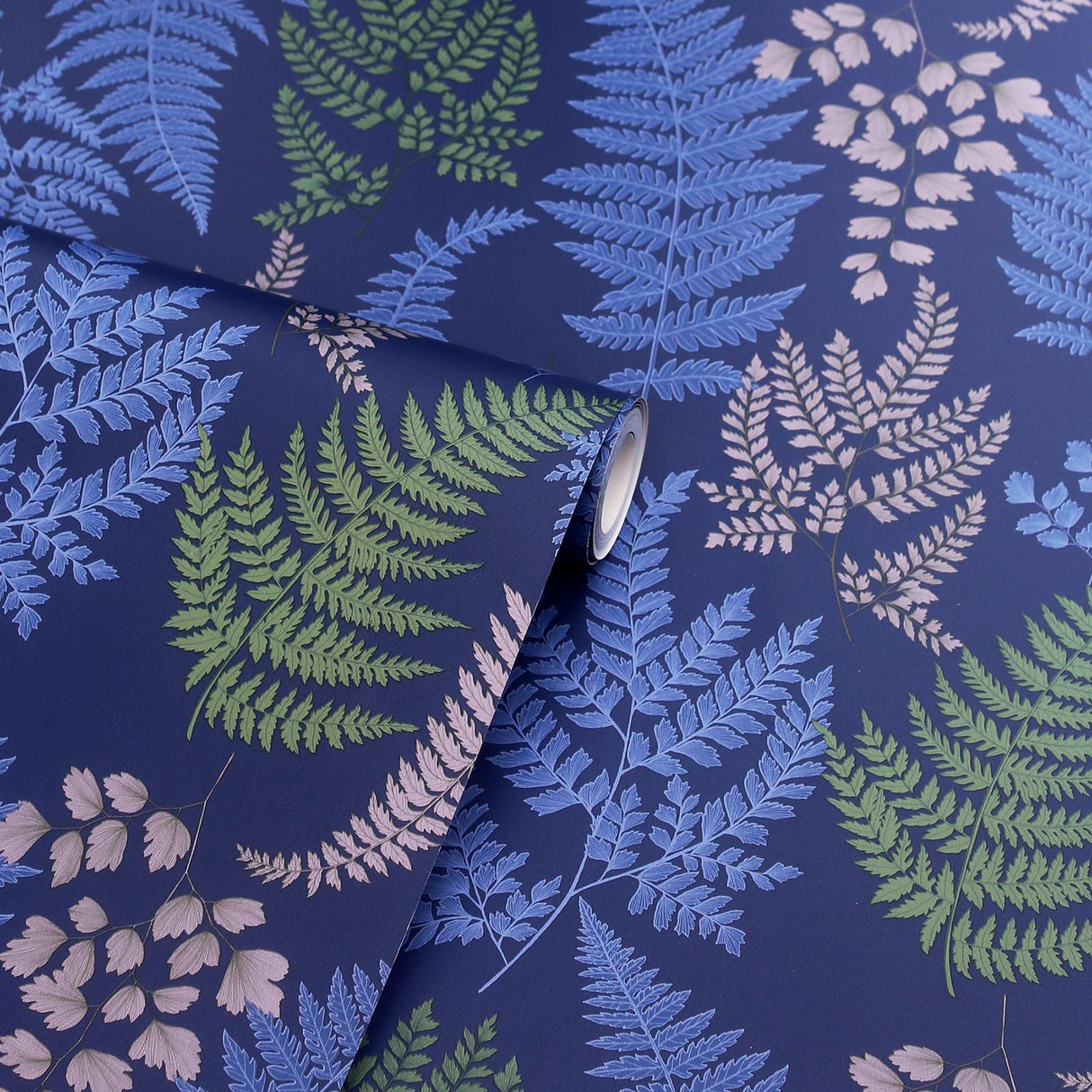 York Jerome Blue Botanical Wallpaper