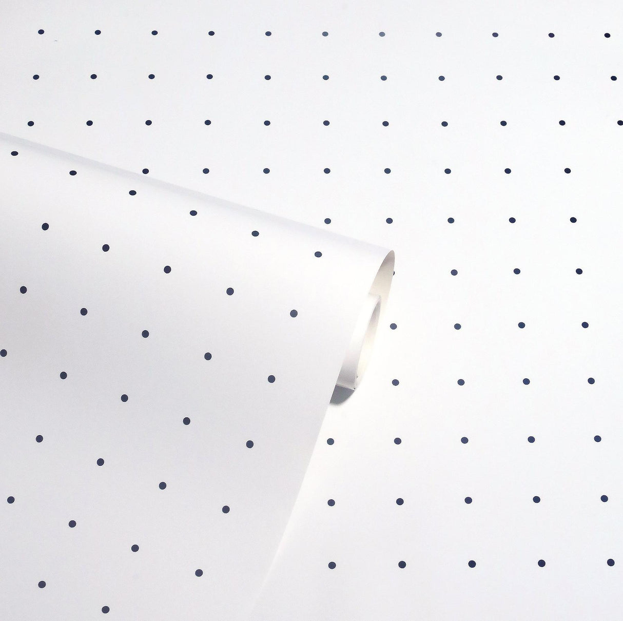 York Terrence White Dotted Grid Wallpaper