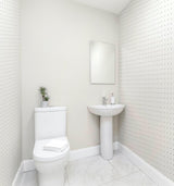 York Terrence White Dotted Grid Wallpaper
