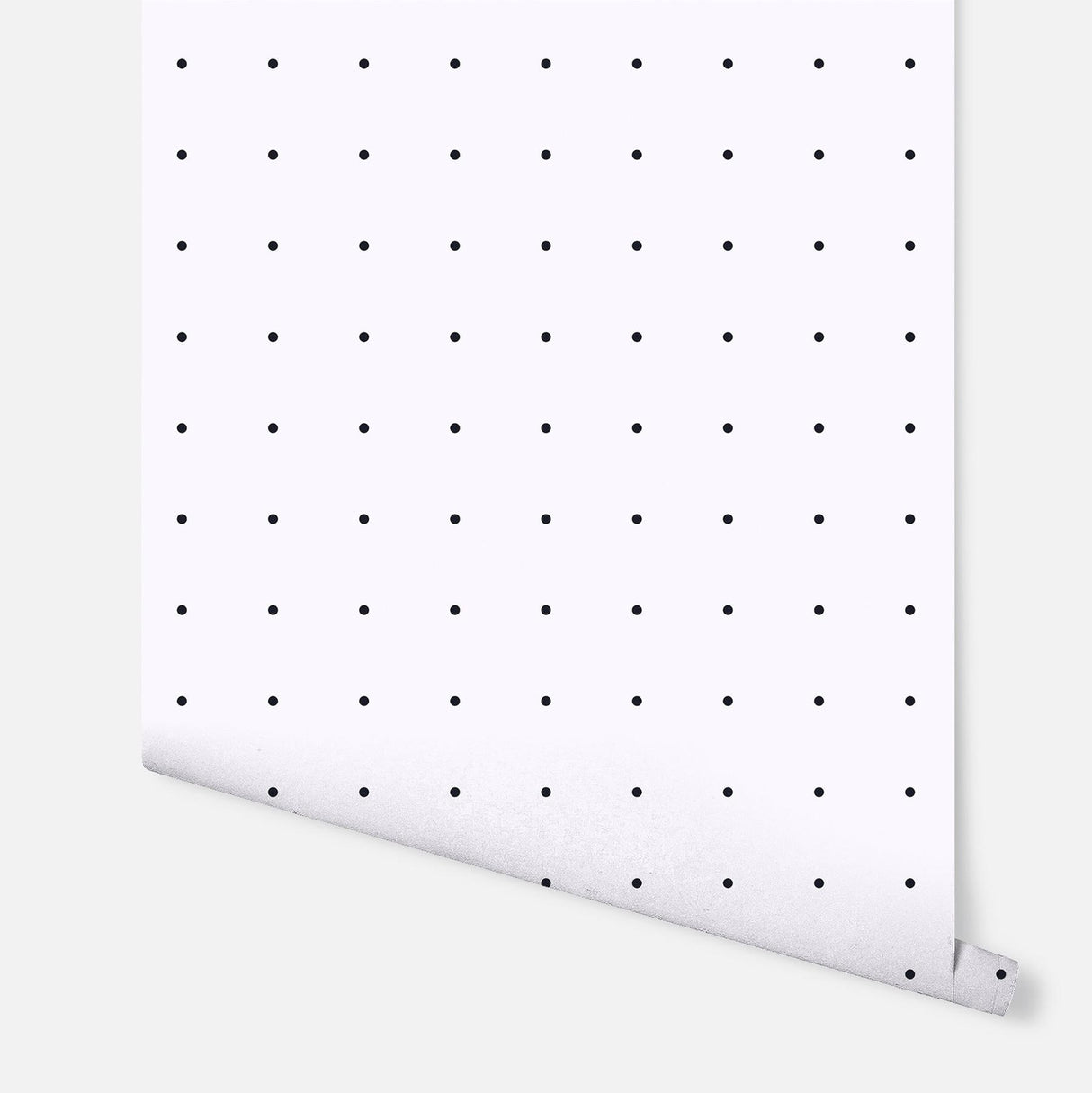 York Terrence White Dotted Grid Wallpaper