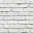 York Abner White Brick Wallpaper
