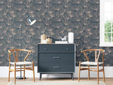 York Kazue Metallic Dandelion Wallpaper