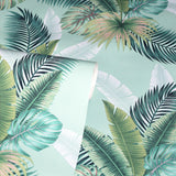 York Miami Mint Palms Wallpaper