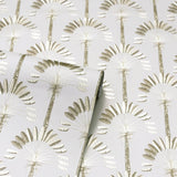 York Sylvia Gold Palm Palace Wallpaper