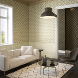 York Sylvia Gold Palm Palace Wallpaper