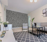 York Dinah Black Leopard Print Wallpaper