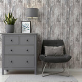 York Bertram Neutral Wood Wallpaper