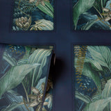 York Wendell Navy Wild Vibes Wallpaper