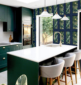 York Wendell Navy Wild Vibes Wallpaper