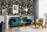 York Lucretia Multicolor Tropical Wallpaper