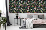 York Lucretia Multicolor Tropical Wallpaper