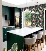 York Lucretia Multicolor Tropical Wallpaper