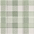 York Rita Green Country Check Wallpaper